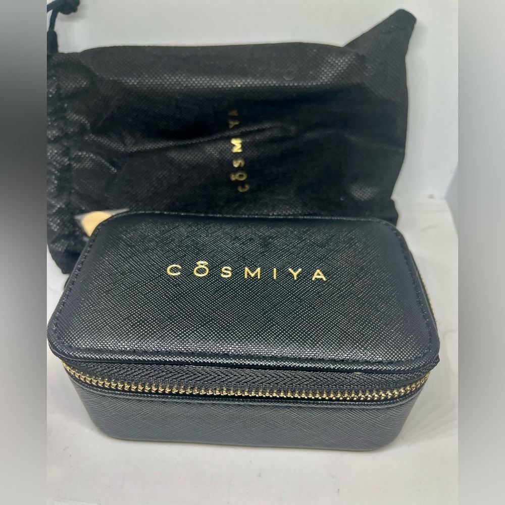 Cósmica Black Travel Jewelry Case NIB